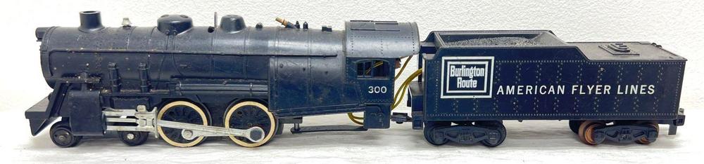 Postwar American Flyer S Gauge 300 Burlington Route