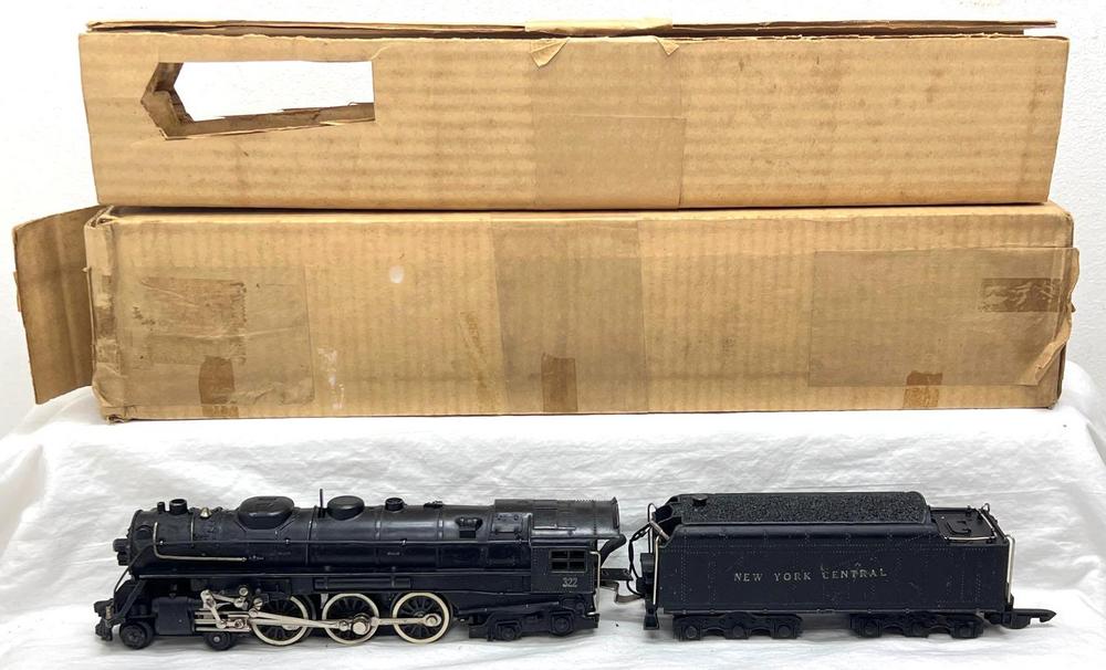 Postwar American Flyer S Gauge 322 NYC 4-6-4 in OB