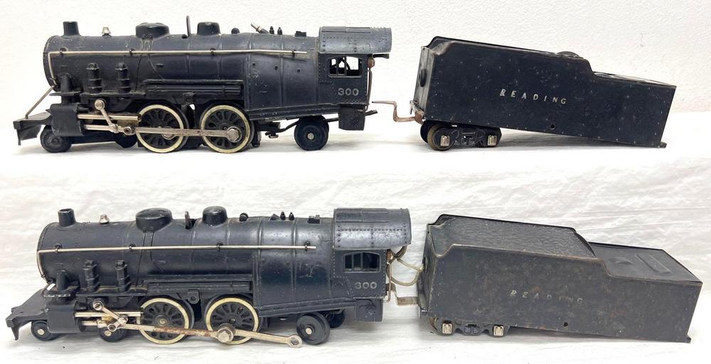 Postwar American Flyer S Gauge two 300 Reading