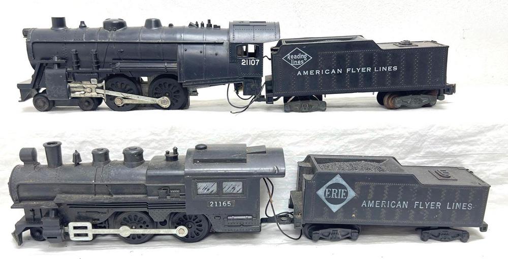 Postwar American Flyer S Gauge 21107 and 21165