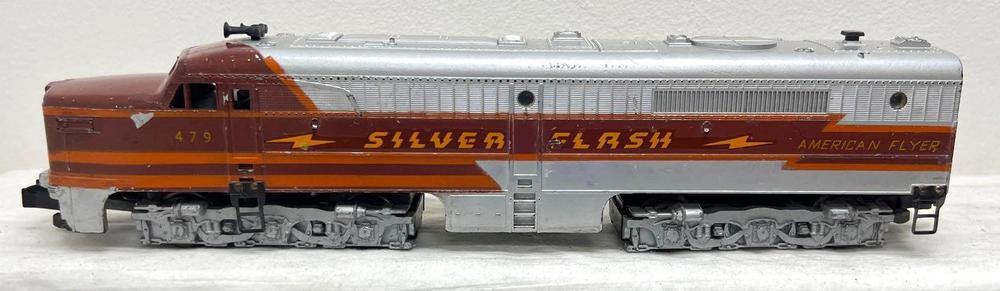 Postwar American Flyer S Gauge 479 Silver Flash PA