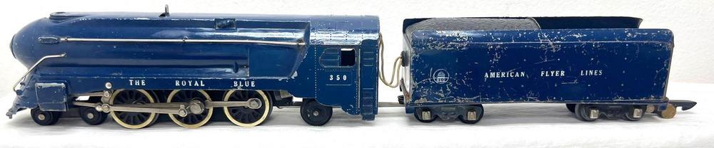 Postwar American Flyer S Gauge 350 The Royal Blue