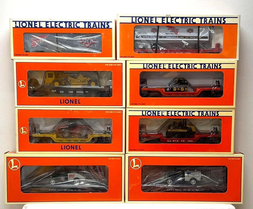 Modern Era Lionel O Gauge 16953 16958 17529 17538 16264 16954 16955 16957 in original boxes