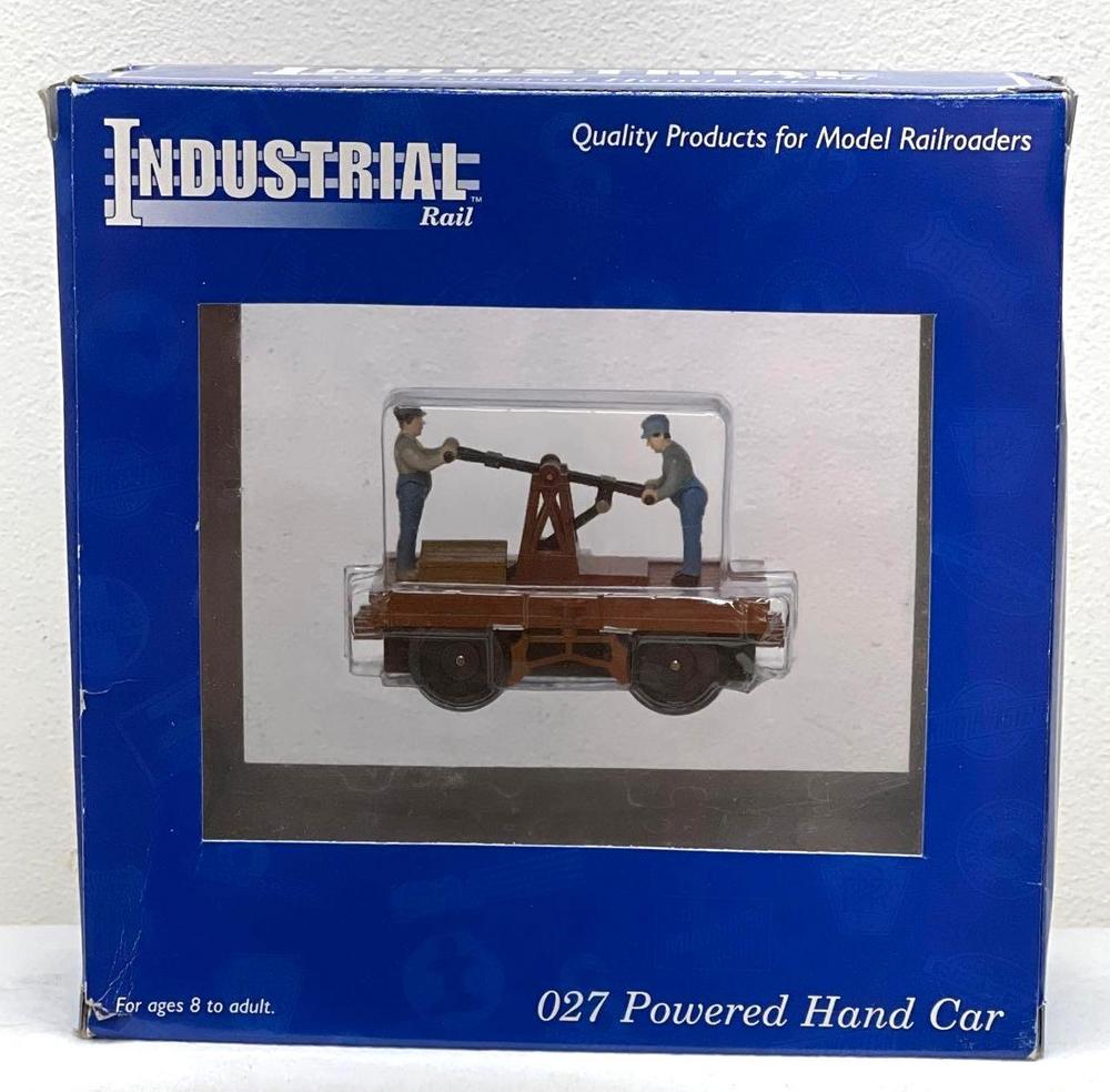 Modern Era Industrial Rail O Gauge IDMU 1001 O-27 Powered Hand Car in original box