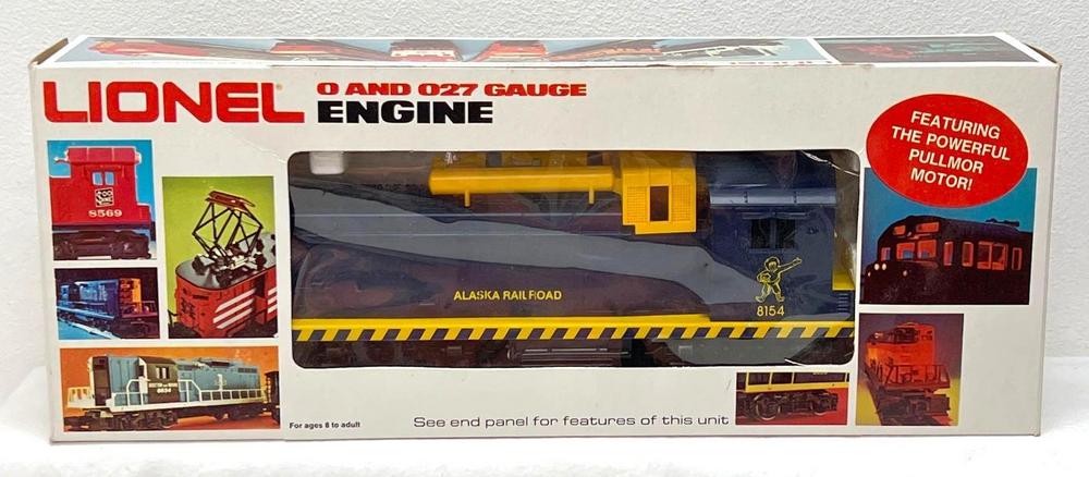 Modern Era Lionel O Gauge 8154 Alaska SW-1 diesel switcher in original box