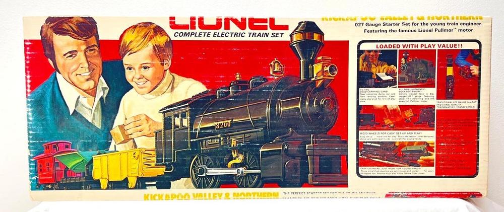 Modern Era Lionel O Gauge 1280 Kickapoo Valley & Northern set in original box