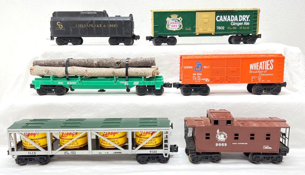 Modern Era Lionel O Gauge C&O tender w/sound 9300 9040 9132 7802 9069