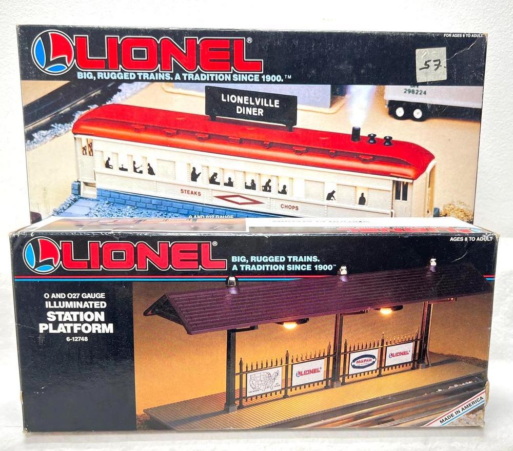 Modern Era Lionel O Gauge 12722 and 12748 in original boxes