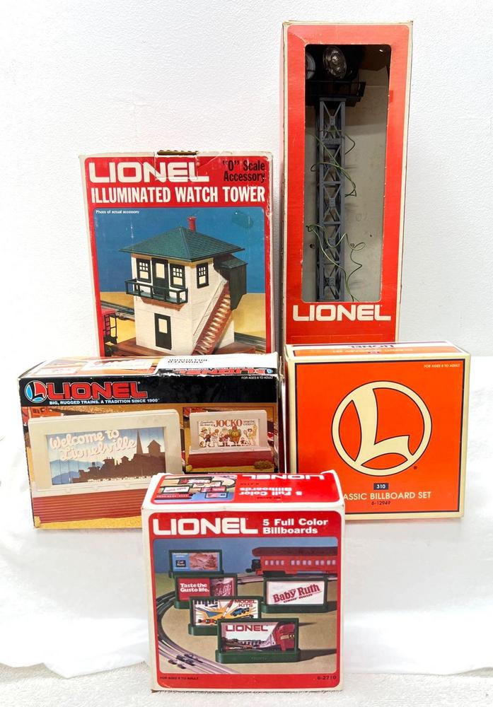 Modern Era Lionel O Gauge 2710 2314 12949 12761 2319 boxed accessories