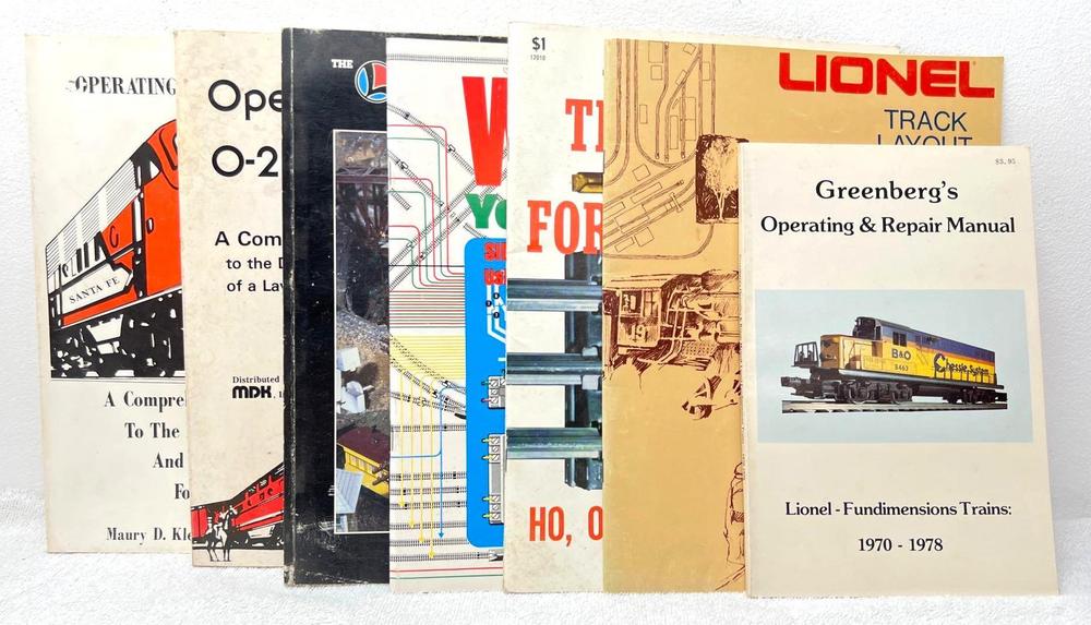 Greenberg's operating & repair manual 1970-1978 six more operating layout accessories