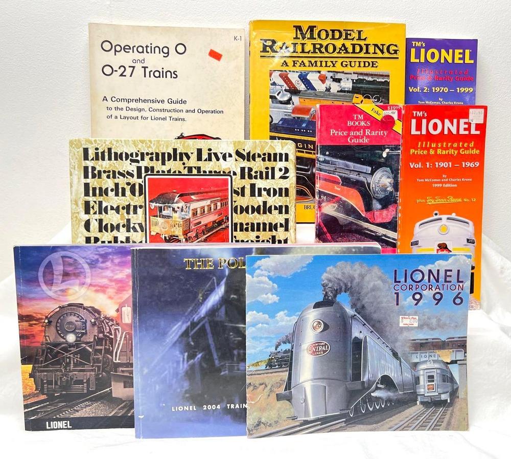 TM price and rarity guides Lionel catalogs Operating books collector books