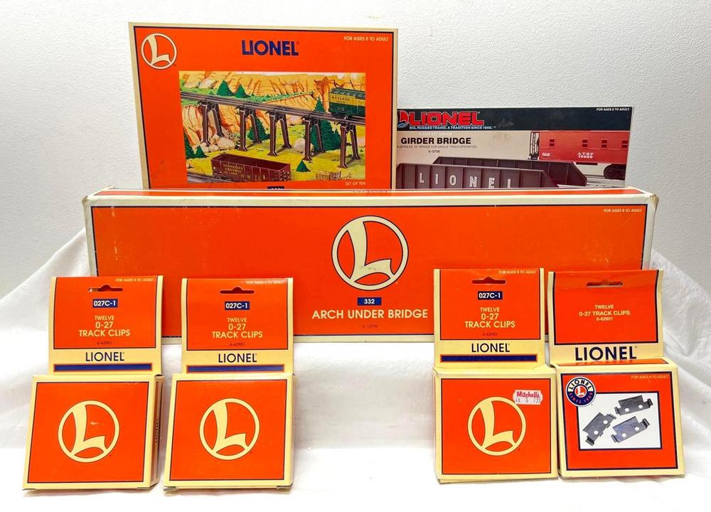 Modern Era Lionel O Gauge 12770 12755 12730 four 62901 in original boxes