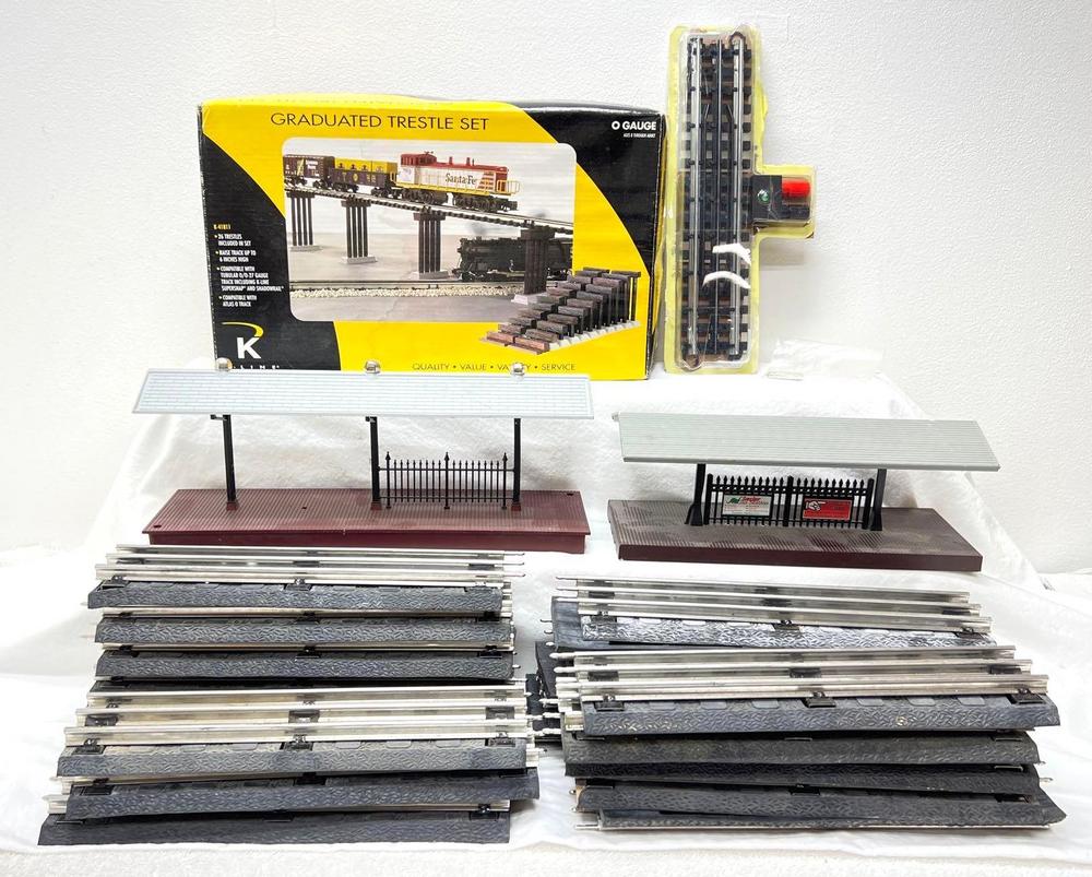 Modern Era Lionel MTH K Line O Gauge accessories track trestles platforms
