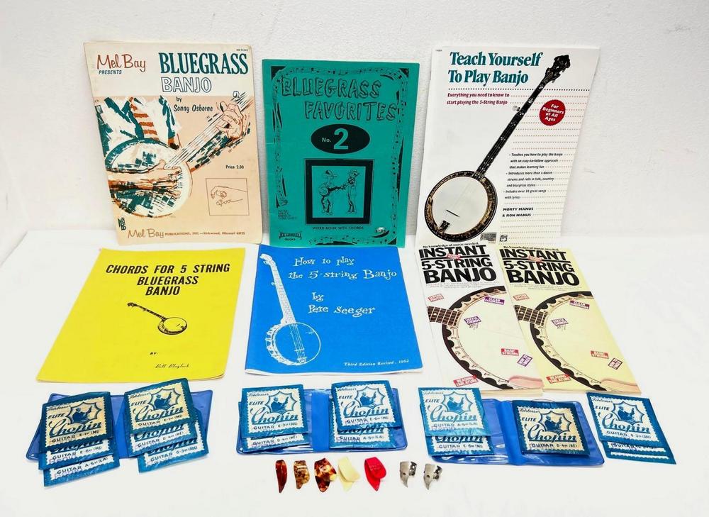 How to play the 5-string banjo and other books picks