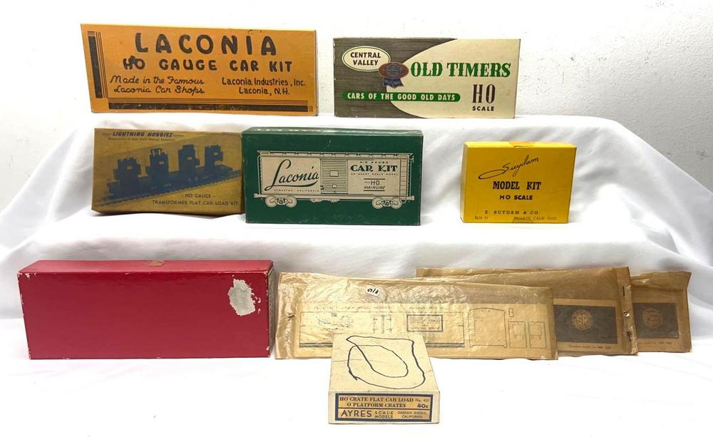 HO Gauge unbuilt model kits Laconia Central Valley More