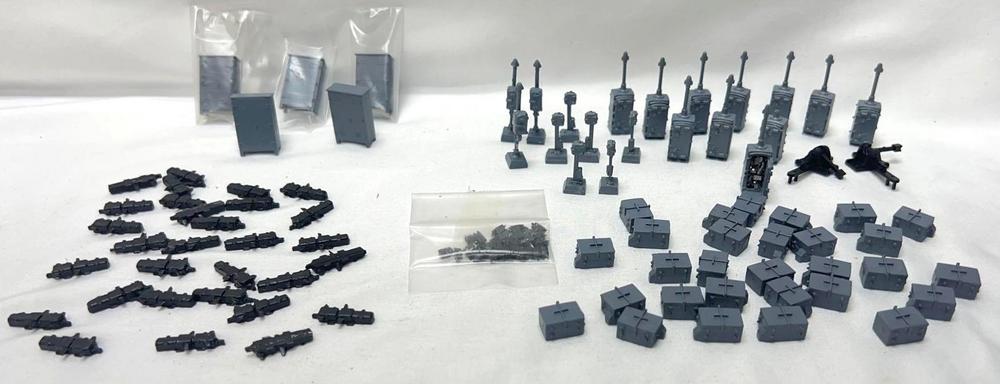 HO Gauge layout track switch accessory die-cast detail pieces