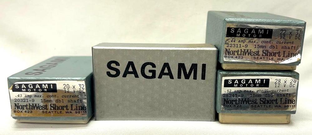 HO Gauge Sagami can motors NOS in boxes NorthWest Short Line