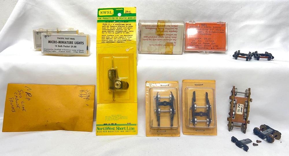 HO Gauge Tichy crane Tenshodo booster NWSL Buckeye 6wh more