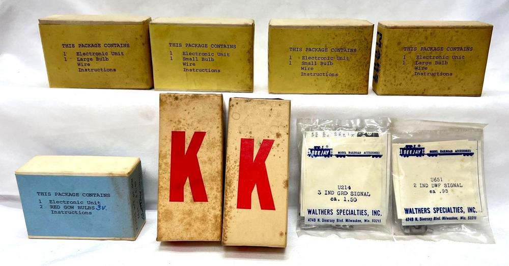 HO Gauge Kemtron Walthers Kurtz Kraft Kustom Kits signals