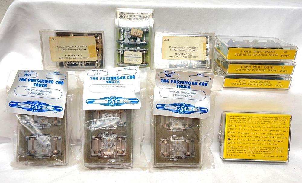 HO Gauge GSB Rail D&G Models S. Soho Lambert 4 & 6 wh passenger NIP