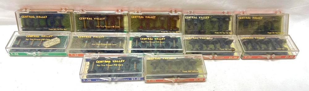 HO Gauge Central Valley two T-53 seven T-55 three T-56 trucks NIP