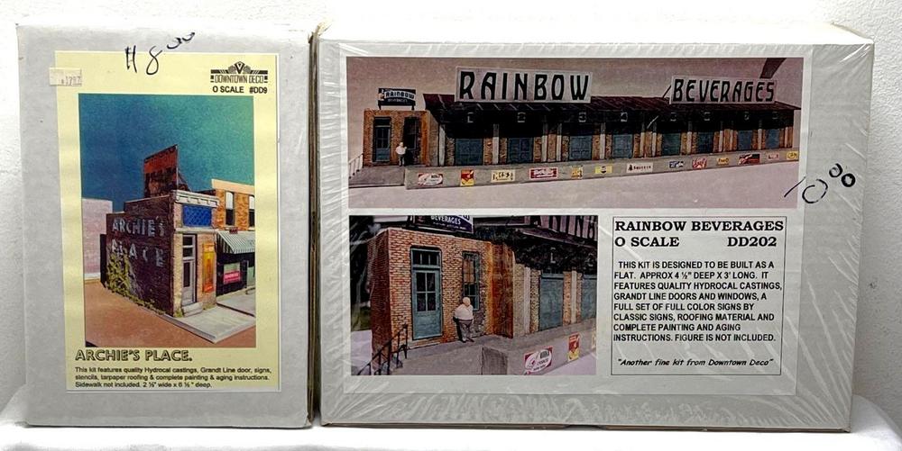 O Scale Downtown Deco DD9 Archie's Bar DD202 Rainbow