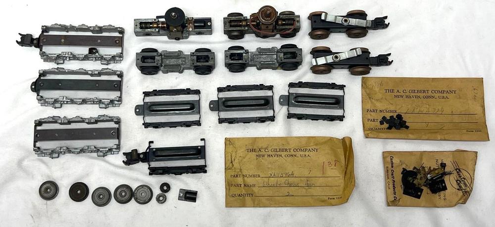 Postwar American Flyer S Gauge diesel locomotive motors