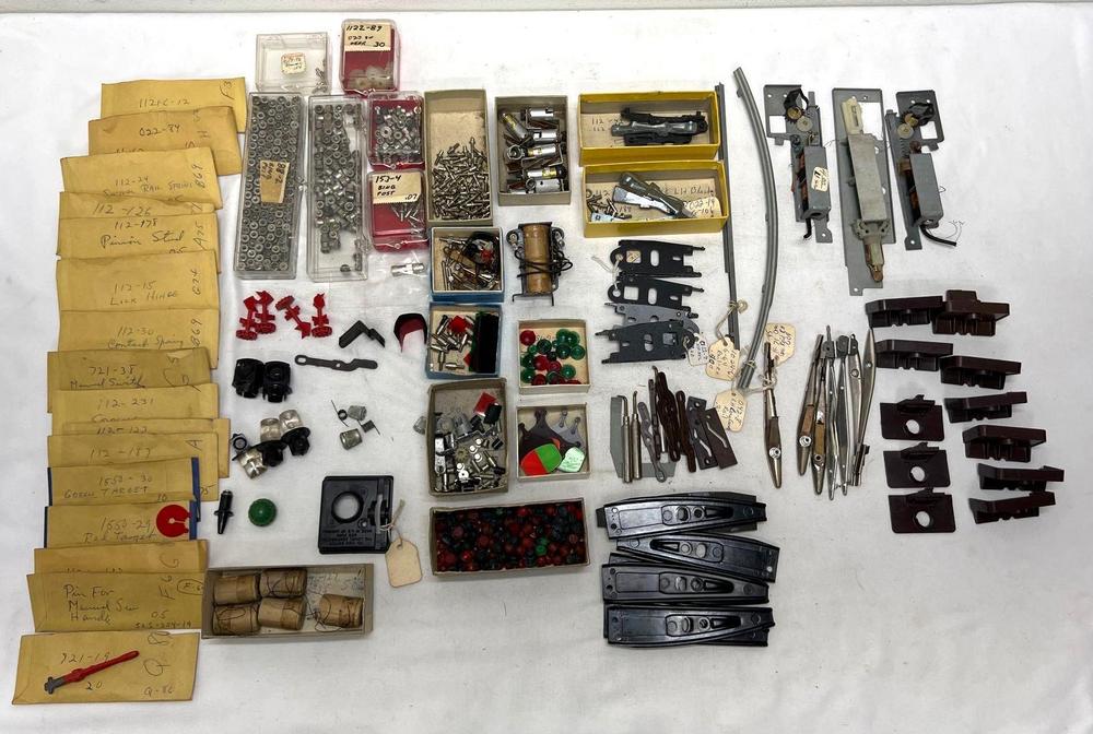 Lionel O Gauge switch parts binding nuts posts etc