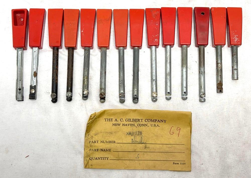Postwar American Flyer S Gauge dead man's handles