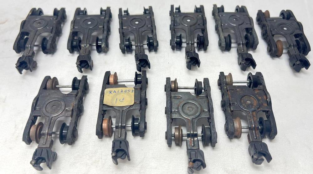 Postwar American Flyer S Gauge 6wh die-cast truck assem