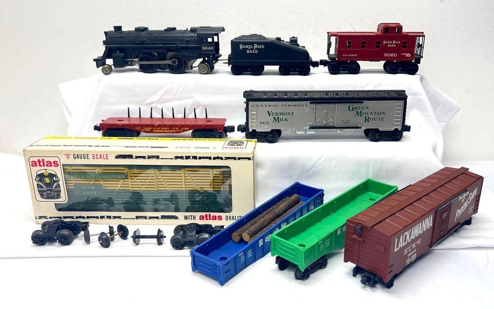 MPC Lionel O Gauge 8040 9136 9876 9142 9020 9060 and two more