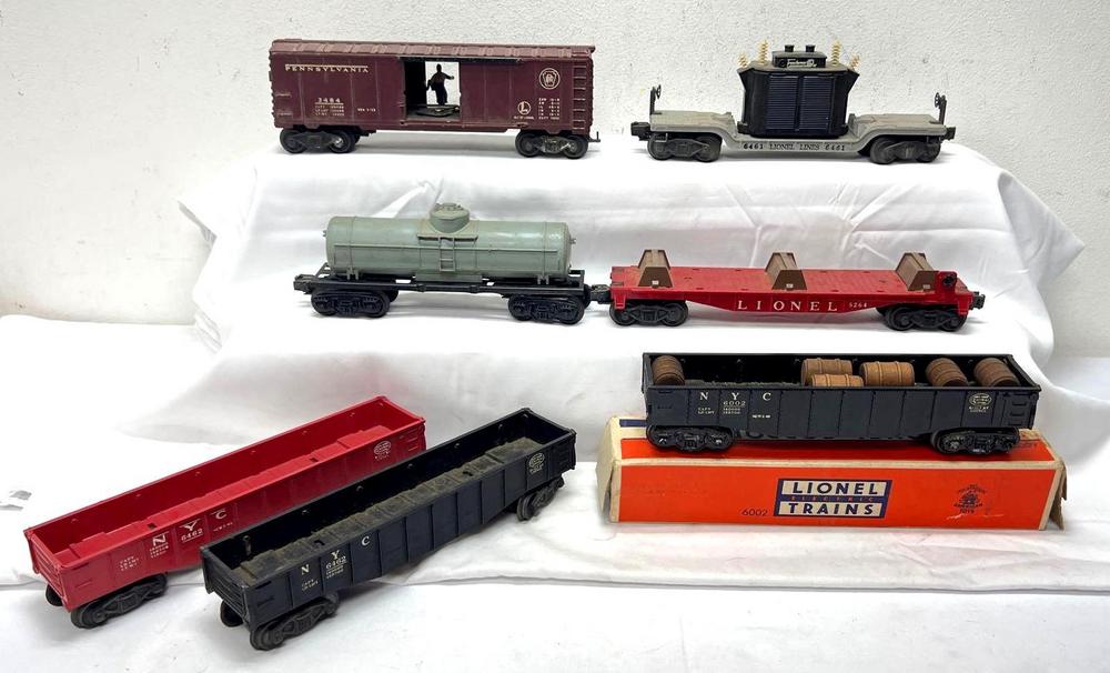 Postwar Lionel O Gauge 6002 3484 6462 6462 6264 6461 tank