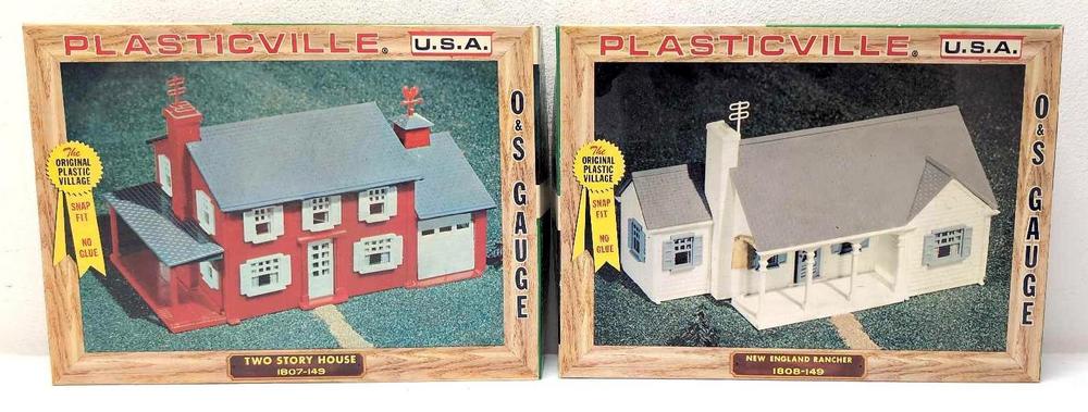 Plasticville 1807 Two Story 1808 New England