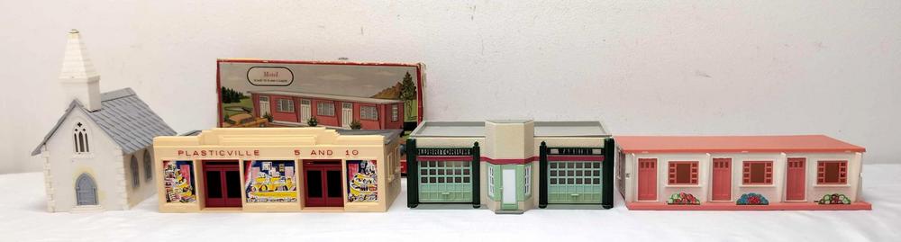 Plasticville 5&10 Motel Car Wash O&S Gauge