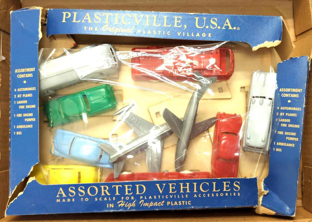 Plasticville V-10 Assorted Vehicles in original package