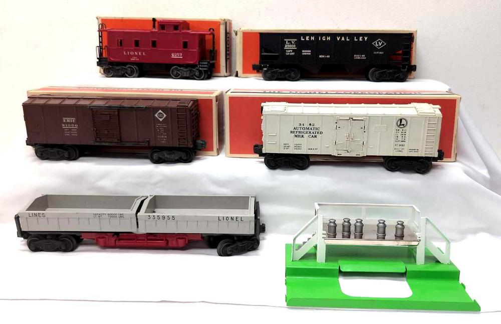 Postwar Lionel O Gauge 3482 6456 6454 3359 6257