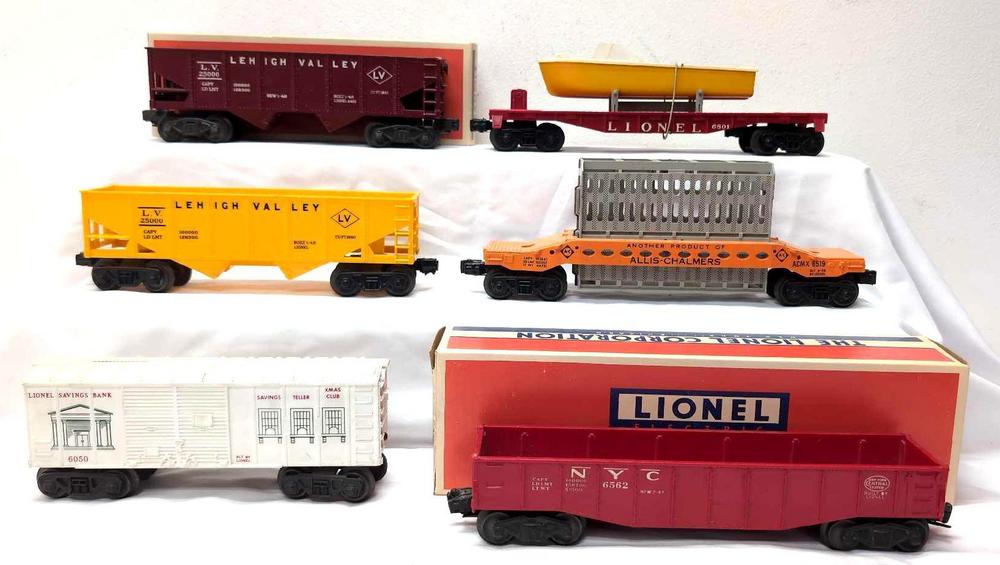 Postwar Lionel O Gauge 6050 6176 6801 6519 6456 6562