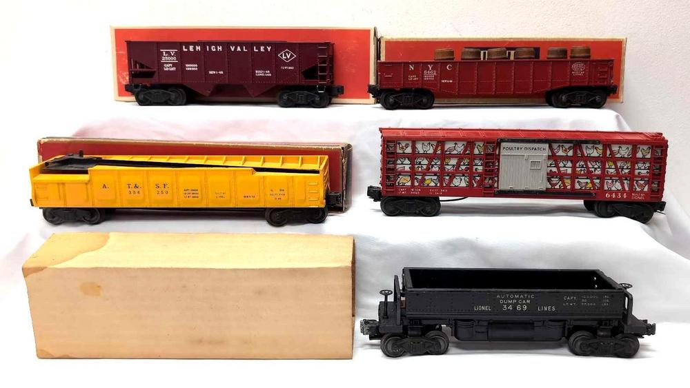 Postwar Lionel O Ga 3562-50 6462-125 6456 6434 3469