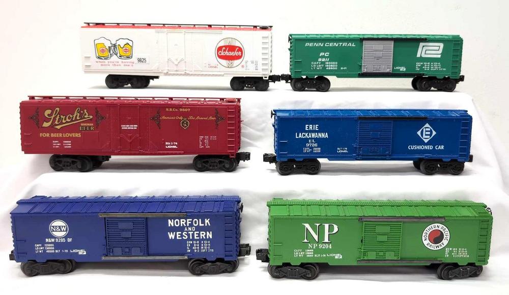 Modern Lionel O Gauge 9204 9205 9211 9726 9807 9825