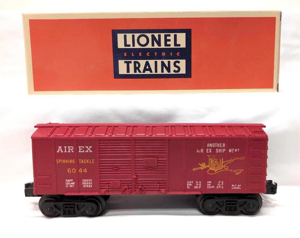 Rare Lionel  6044 Airex Factory Error red mold heat stamp
