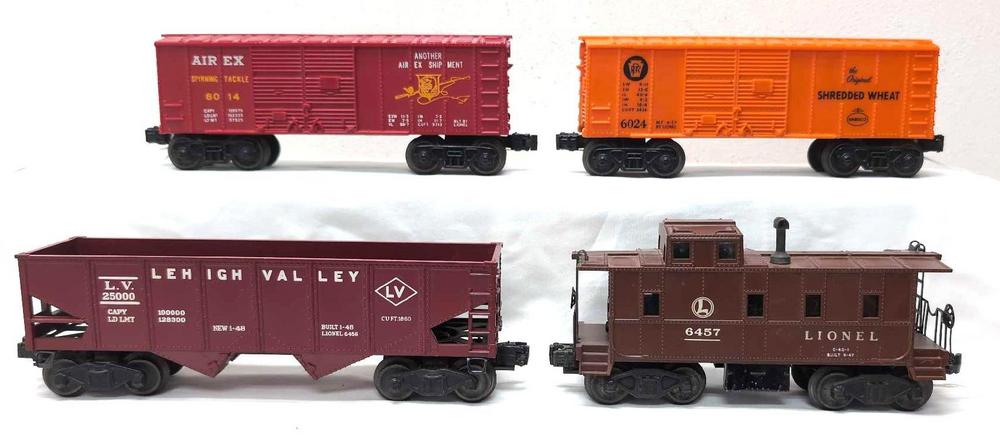 Postwar Lionel O Gauge 6456 6014 6024 6457