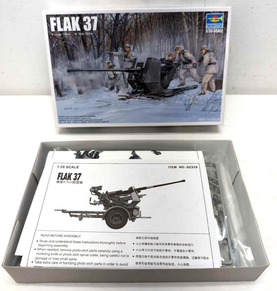 Trumpeter 02310 Flak 37 1:35 NIB