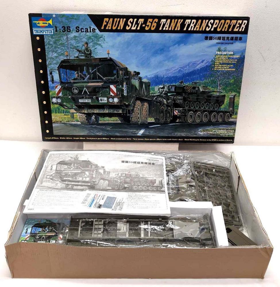 Trumpeter 00203 Faun SLT-56 Tank Transporter 1:35