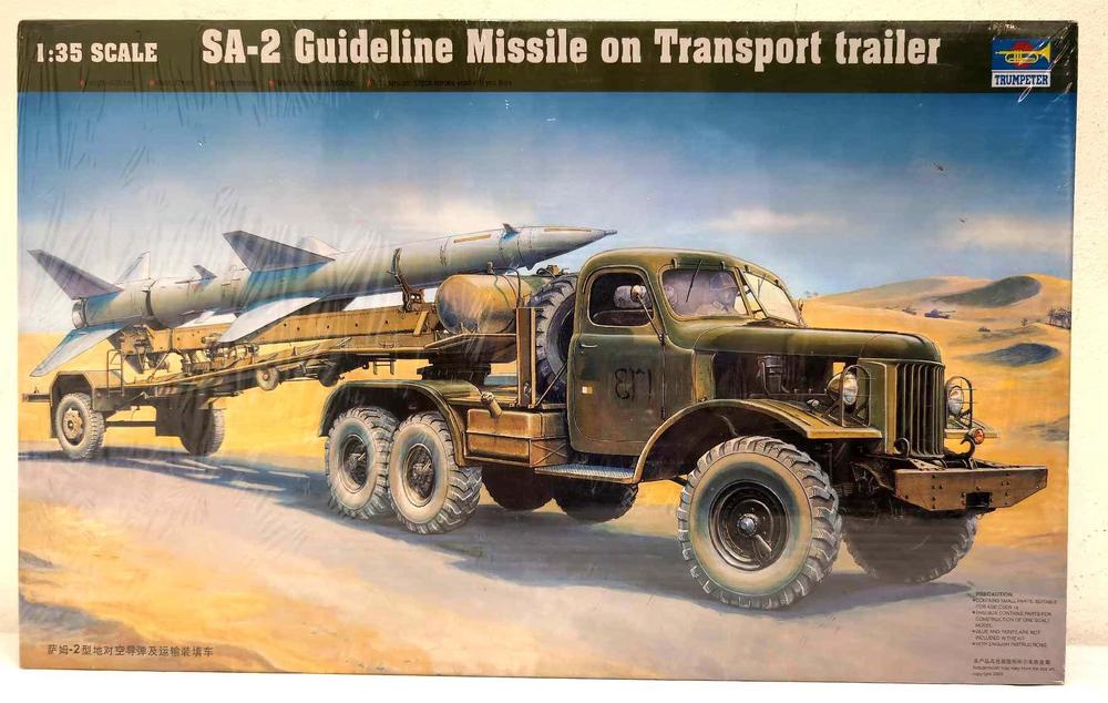 Factory Sealed Trumpeter 00204 SA-2 missile 1:36