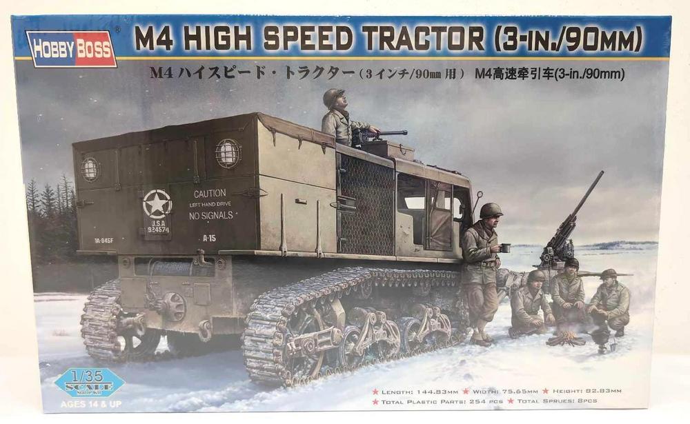 Factory Sealed Hobby Boss 82407 1:35 M4 Tractor