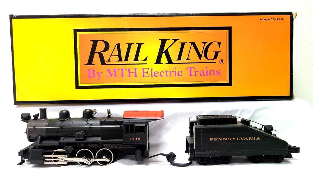 Modern Rail King O Gauge 30-1170-0 PRR 0-6-0 B6 in box