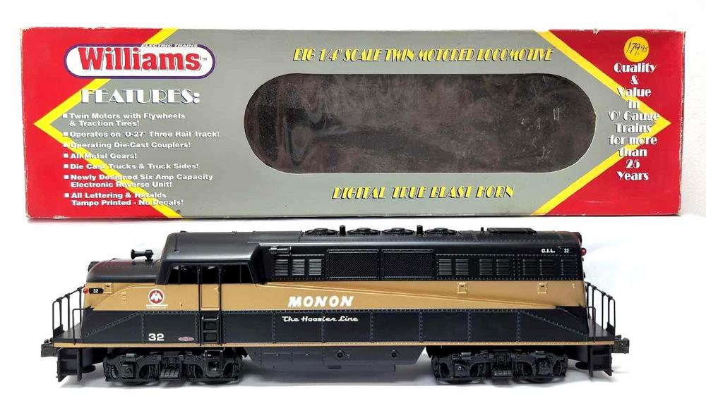 Modern Williams O Gauge BL-306 CIL Monon BL-2 in box