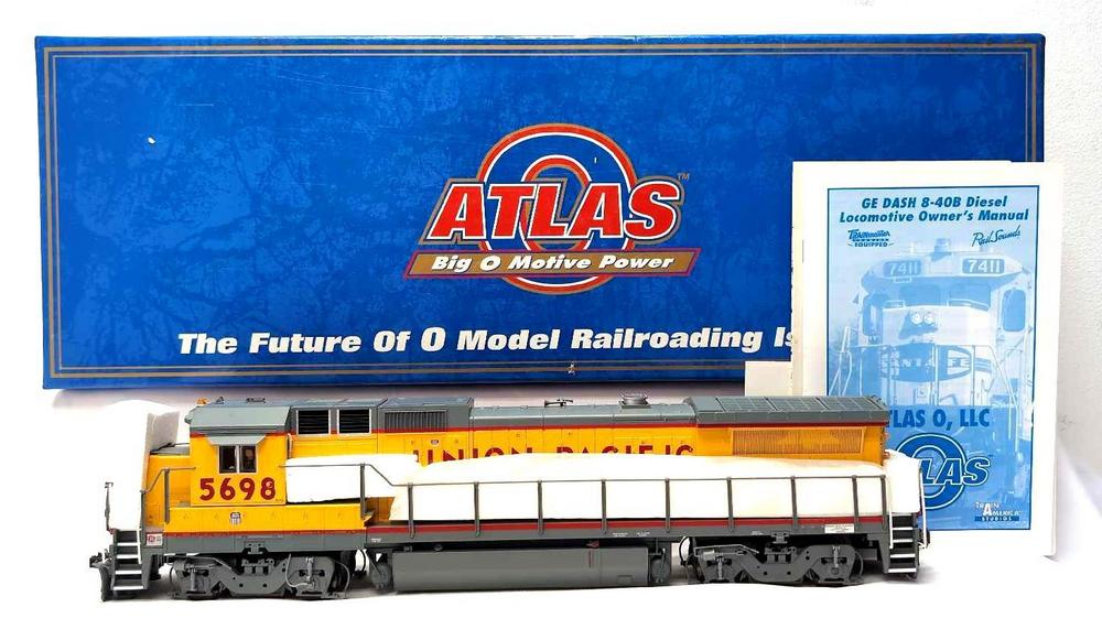 Modern Atlas O Gauge 7837-2 UP 5698 2 Rail in box