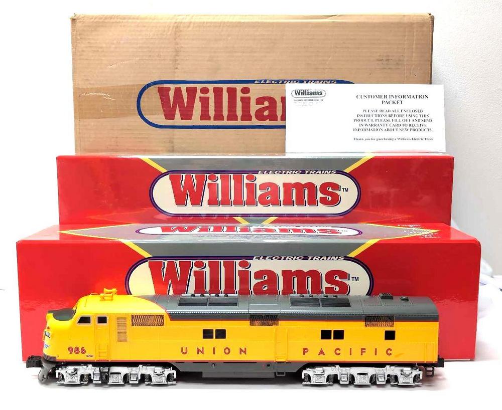 Williams E7-214 UP E-7 AA set 986/989 in shipper