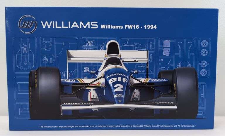 Fujimi 092126 Williams FW16 - 1994 1/20 Scale Model Kit